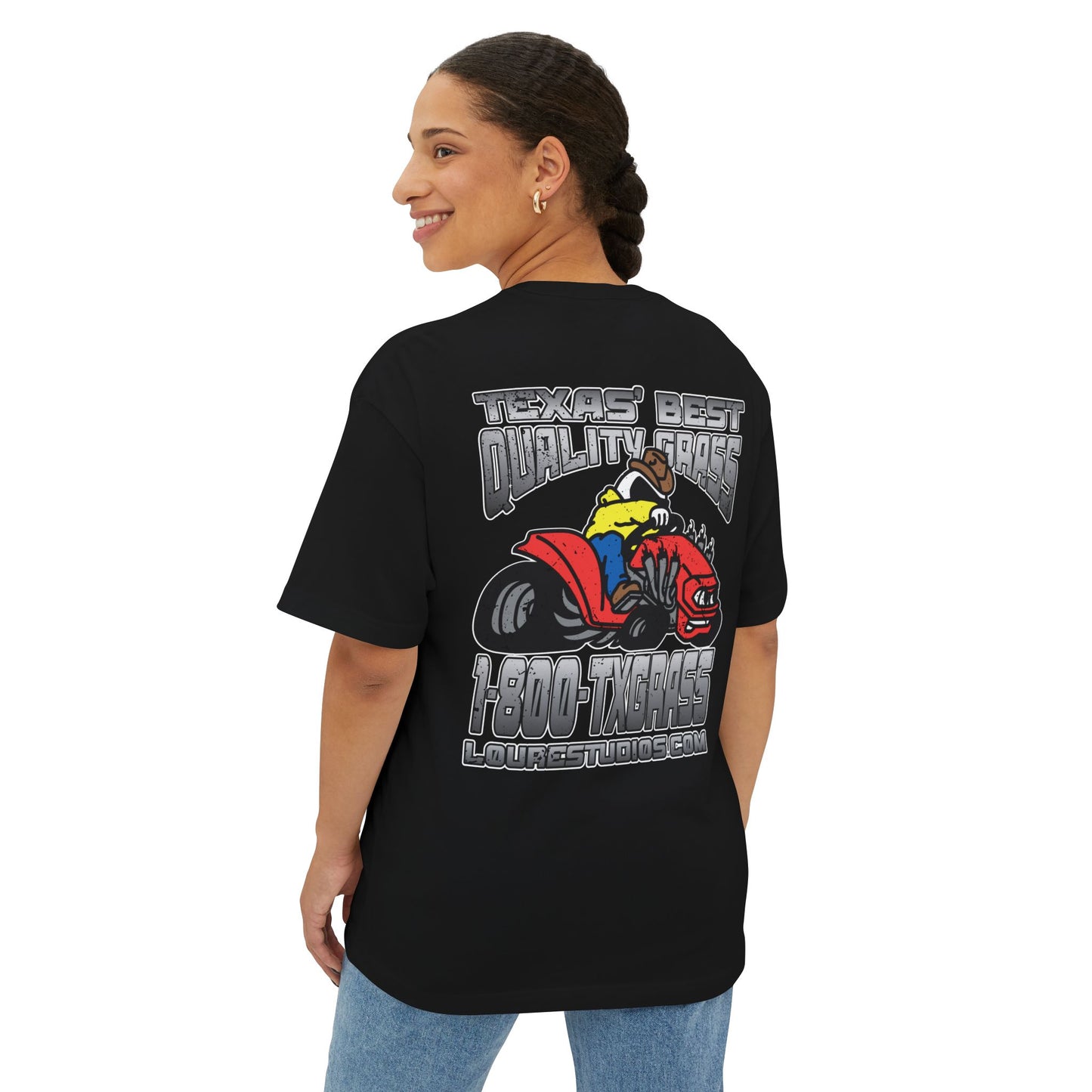 Texas' Best Quality Grass Oversized T-Shirt